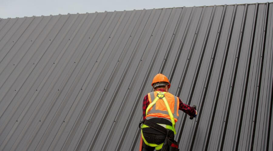 Professional metal roof installation in Miltonvale, KS